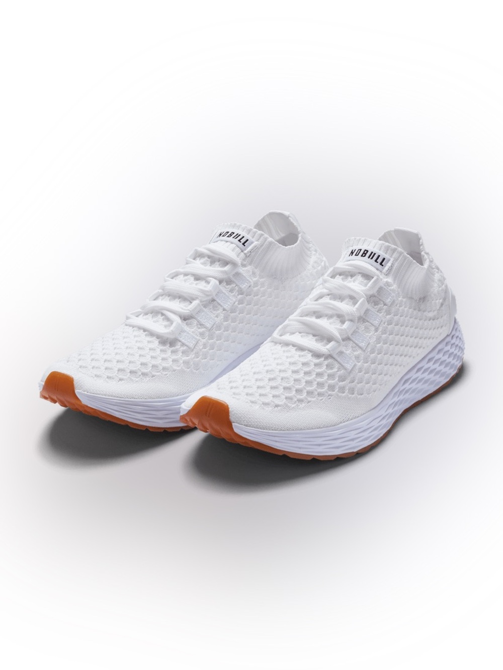 NWOT NOBULL Women's Allday White Knit sneakers